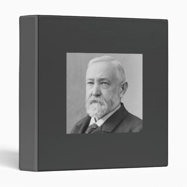 Benjamin Harrison 23rd President Binder (Front/Spine)