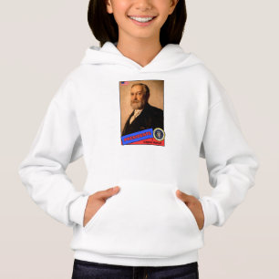 Benjamin Harrison Baseball Card Hoodie