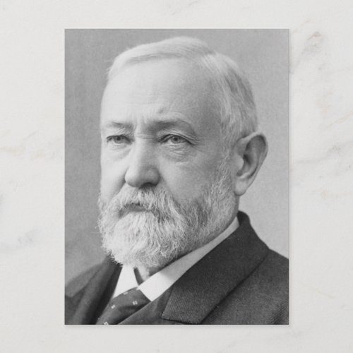 Benjamin Harrison Postcard