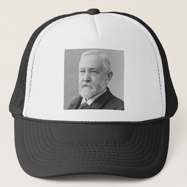 Benjamin Harrison Trucker Hat (Front)