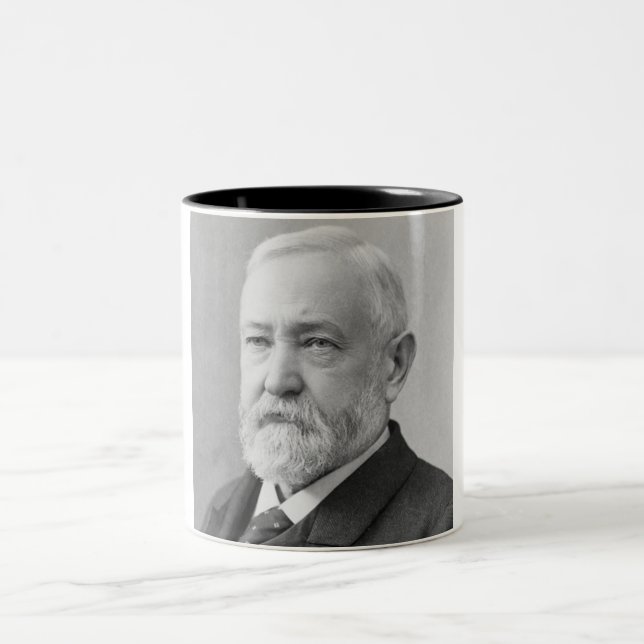 Benjamin Harrison Two-Tone Coffee Mug (Center)