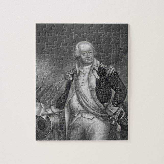 Benjamin Lincoln (1733-1810) (engraving) Jigsaw Puzzle (Vertical)