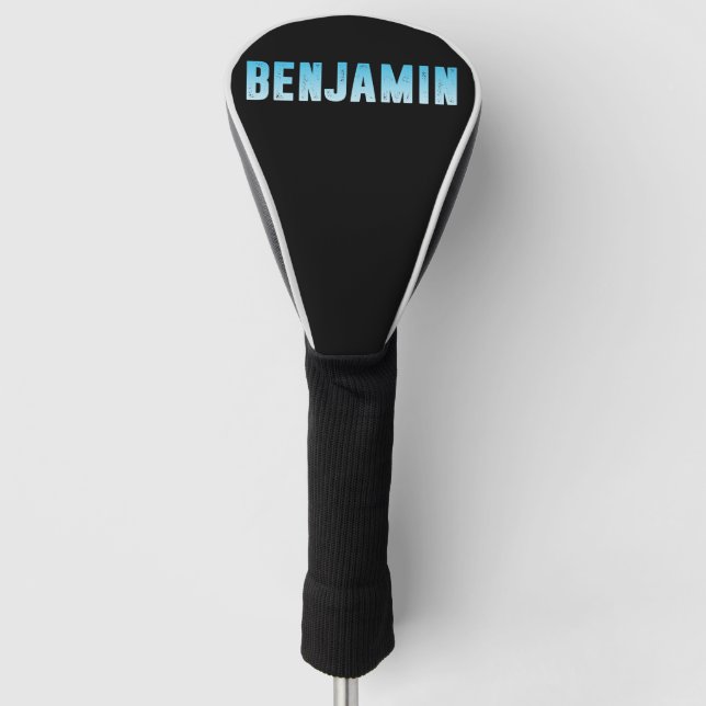 Benjamin name golf head cover (Front)