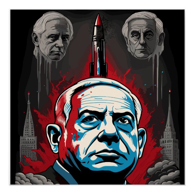 benjamin netanyahu dkk. poster (Front)