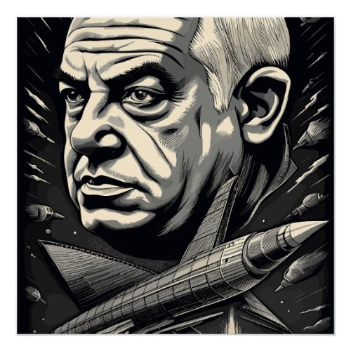 Benjamin Netanyahu Rockett Poster