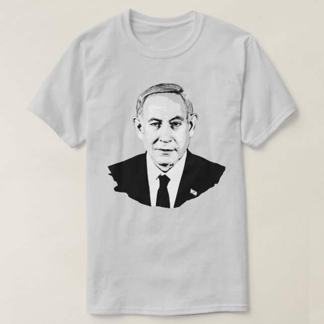 Benjamin Netanyahu T-Shirt (Design Front)