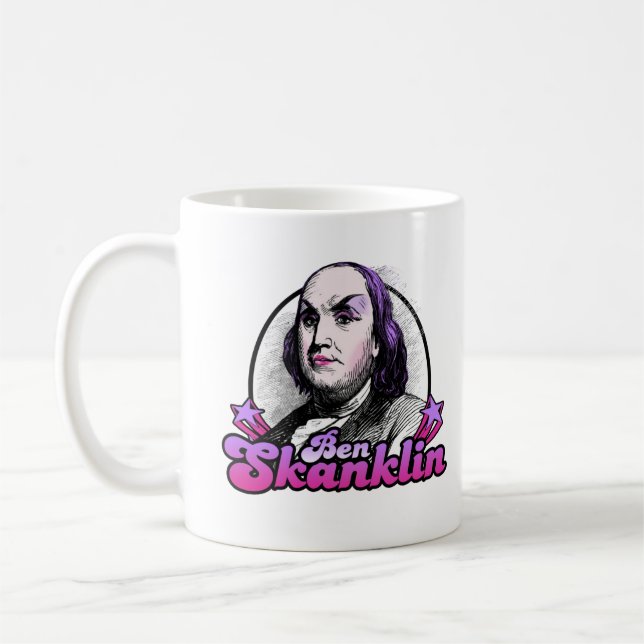 Benjamin Skanklin Coffee Mug (Left)