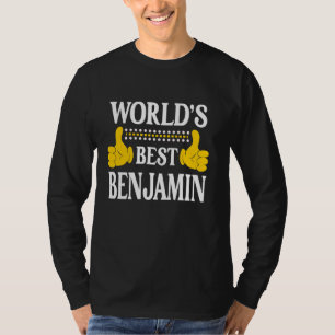 Benjamin Surname Team Family Last Name World's Bes T-Shirt