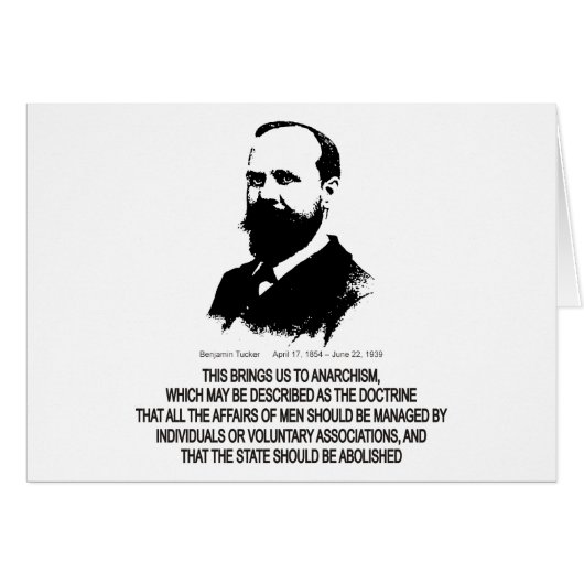 Benjamin Tucker Cards (Front Horizontal)