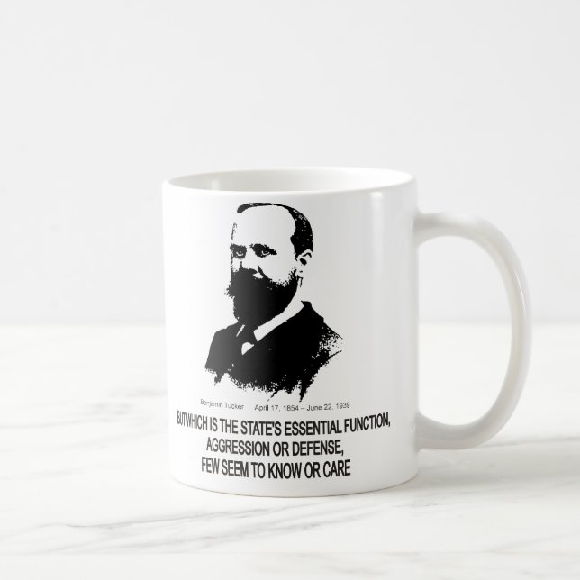 Benjamin Tucker Coffee Mug (Right)