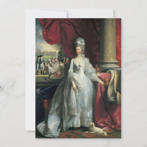 Benjamin West _ Queen Charlotte 1744_1818 Invitation