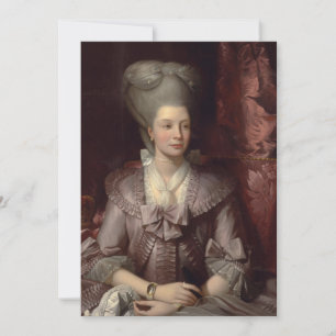 Benjamin West - Queen Charlotte Invitation