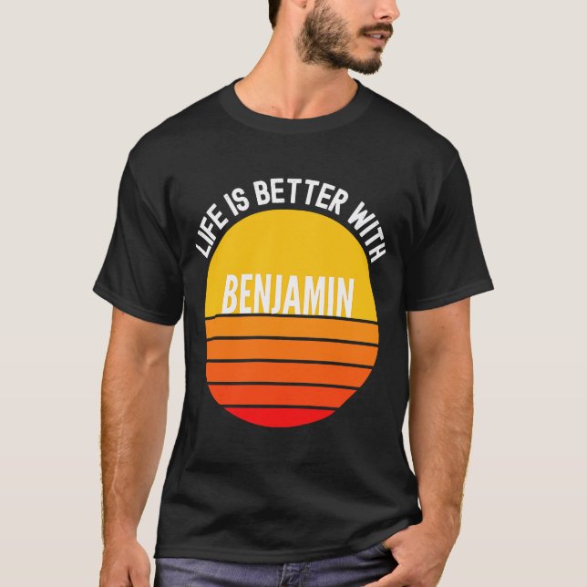 Benjamin   With Benjamin T-Shirt (Front)