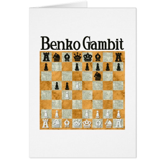 Benko Gambit Cards (Front)
