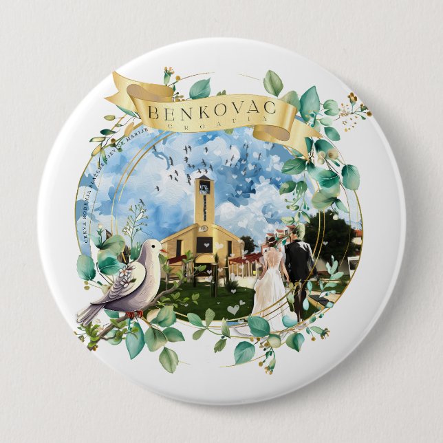 Benkovac Button (Front)
