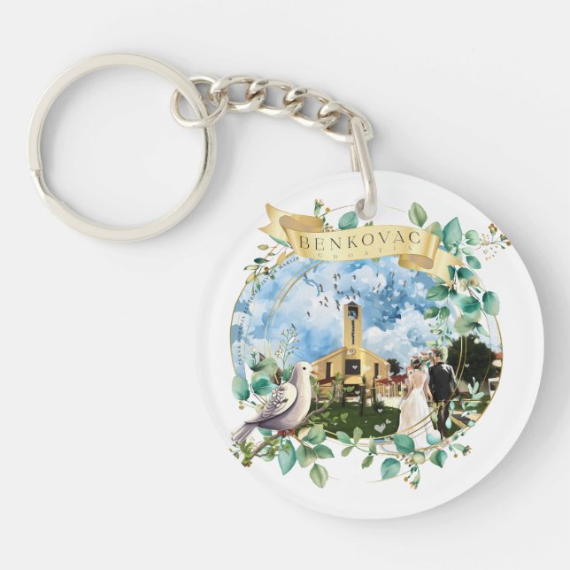 Benkovac Keychain (Front)