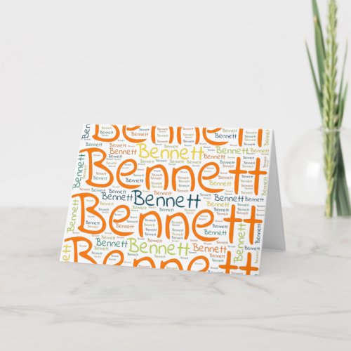Bennett Card