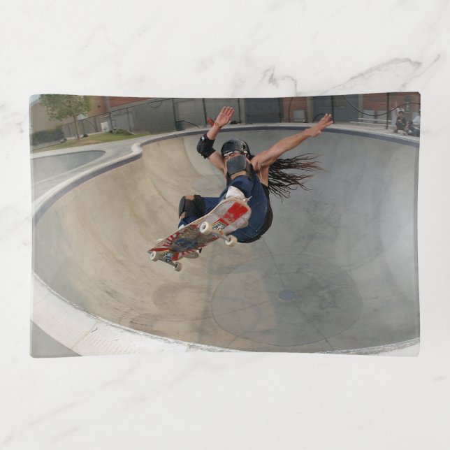 BENNETT HIRADA over the Clown Rolling & Trinket Tray (Front)