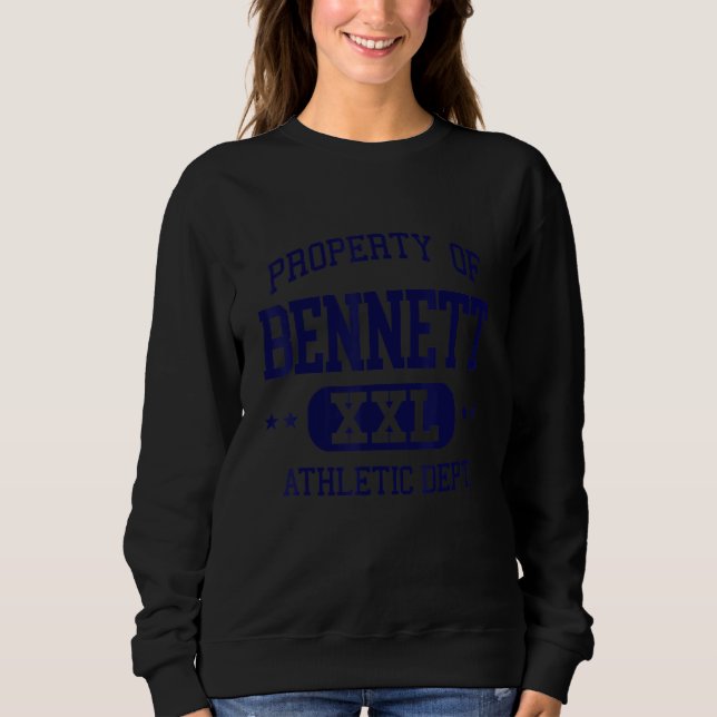 Bennett Retro Athletic Property Dept Sweatshirt (Front)