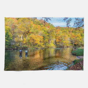Bennett Spring Autumn Fishing Kitchen Towel