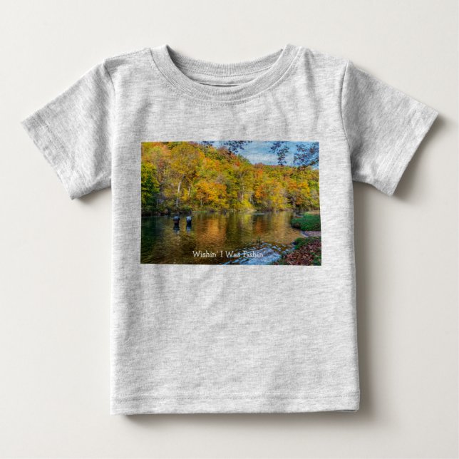 Bennett Spring Autumn Fishing Wishing Kid Shirt (Front)
