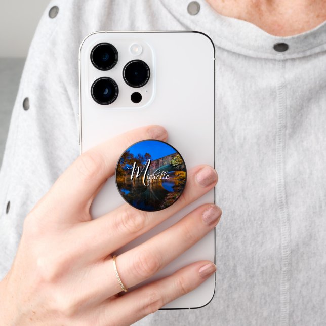 Bennett Spring Bridge Twilight PopSocket (Hand)