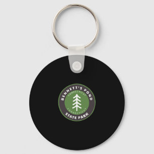 Bennett's Pond State Park Connecticut Ct Tree Dge Keychain
