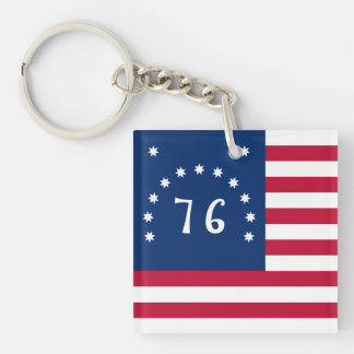 Bennington's Banner: The 76 American Battle Flag Keychain