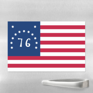 Bennington's Banner: The 76 American Battle Flag Magnetic Dry Erase Sheet