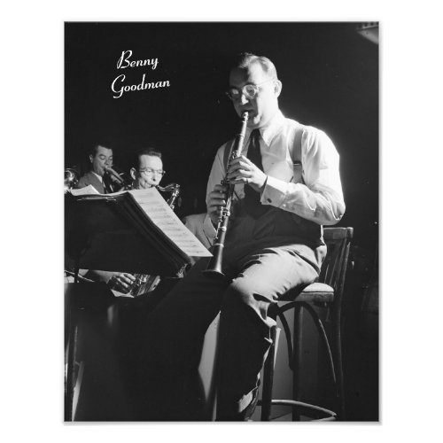 Benny Goodman Photo Print