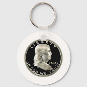 Benny Half Dollar Keychain