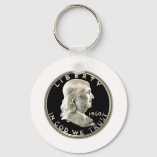 Benny Half Dollar Keychain