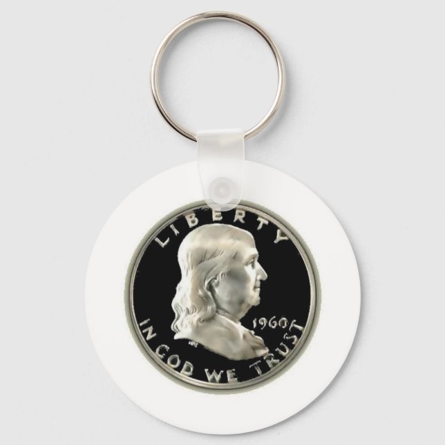 Benny Half Dollar Keychain (Front)