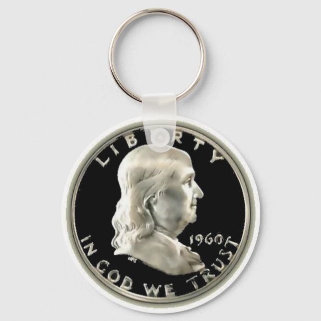 Benny Half Dollar Keychain (Front)