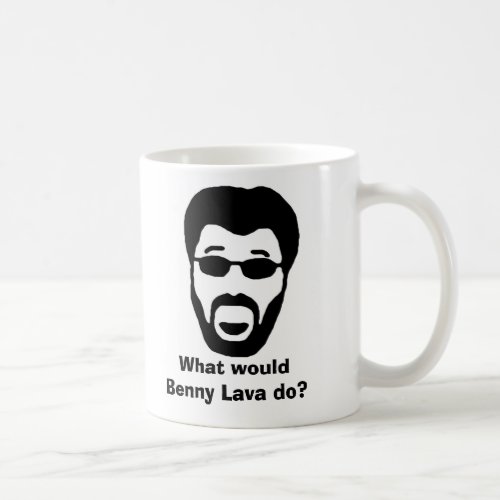 Benny Lava coffee mug