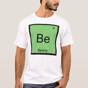 Benny Name Chemistry Element Periodic Table T-Shirt