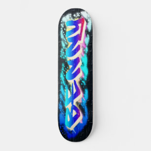 BENNY Personalized Customized Graffiti Skateboard