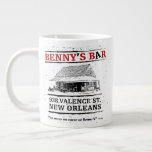Benny&#39;s Bar New Orleans Giant Coffee Mug at Zazzle