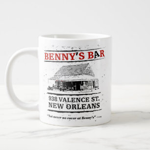 Benny's Bar New Orleans Giant Coffee Mug