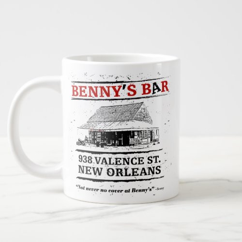 Bennys Bar New Orleans Giant Coffee Mug