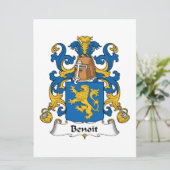 Benoit Family Crest (Standing Front)
