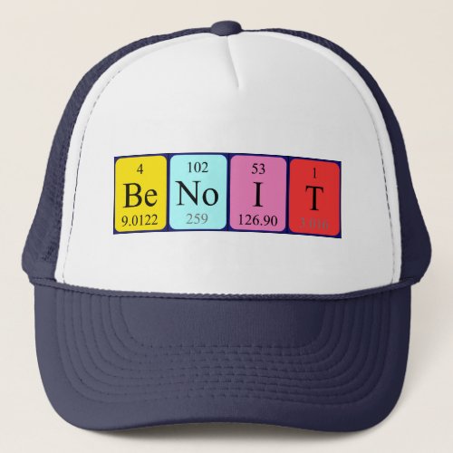 Benoit periodic table name hat