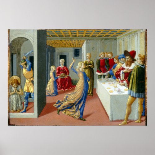 Benozzo Gozzoli The Feast of Herod Poster