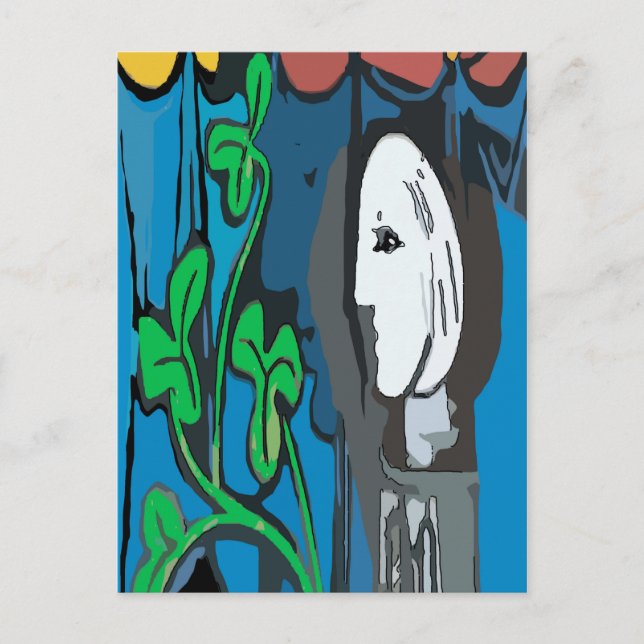 Ben's Bust , edit text Postcard (Front)