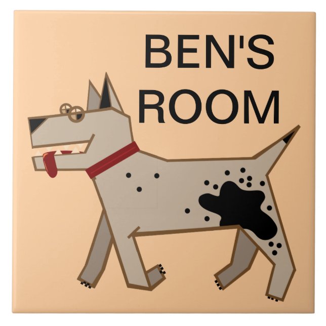 Ben's Room Tile (Front)