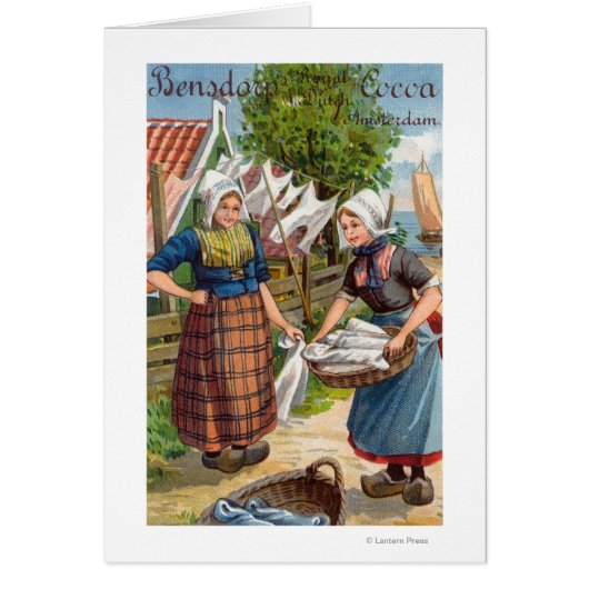 Bensdorp's Royal Dutch Cocoa Cards (Front)