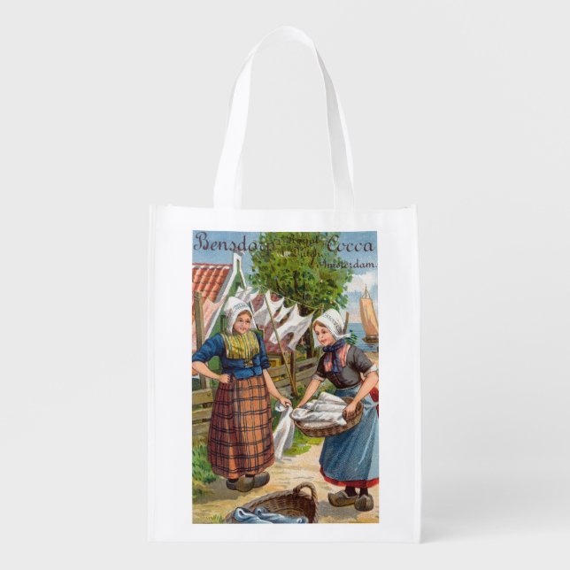 Bensdorp's Royal Dutch Cocoa Reusable Grocery Bag (Front)