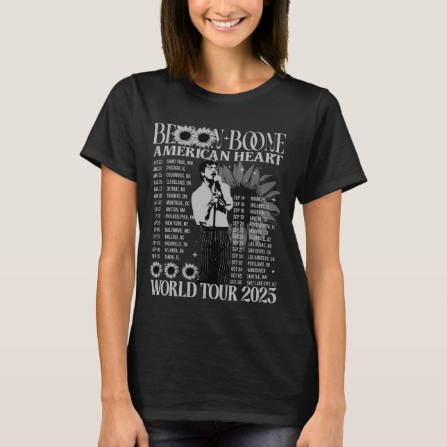 Benson Boone fireworks & rollerblades Tou T-Shirt (Front)