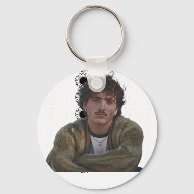 Benson Boone vintage Keychain (Front)