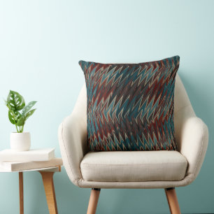 Bent Arrows Throw Pillow